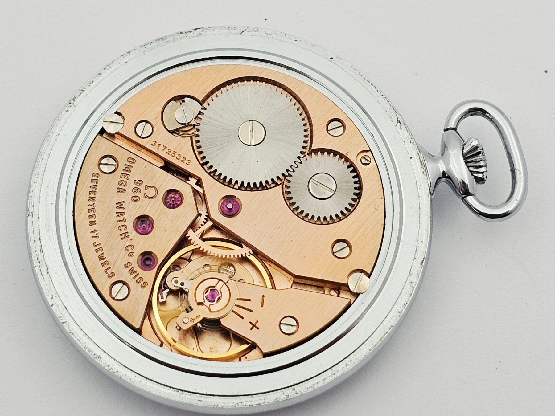 Omega Orologi: Omega Taschenuhr Ref. 121.1740 Kal. 960 – Usato da Bassersdorf venduto da AnkerWatch 2