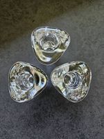 2+1 Kerzenhalter aus der Glasi Hergiswil