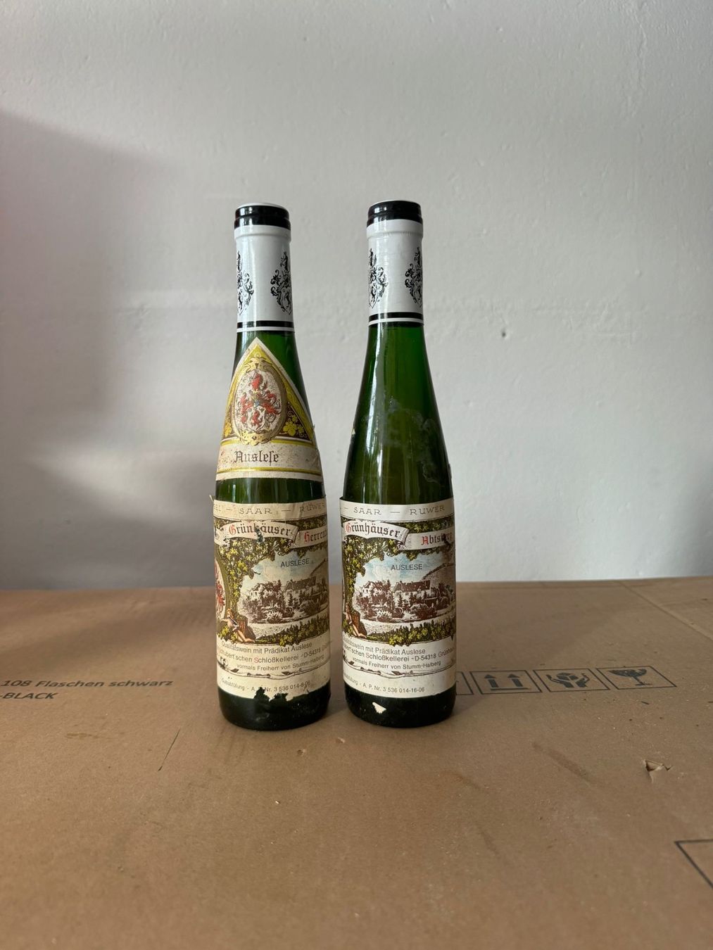 Vins: 2 Fl. Grünhäuer Auslese – D'occasion à Dietikon par Nesh