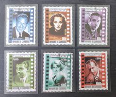6 Marken / Filmstars / Kambodscha 25.4.2001 /