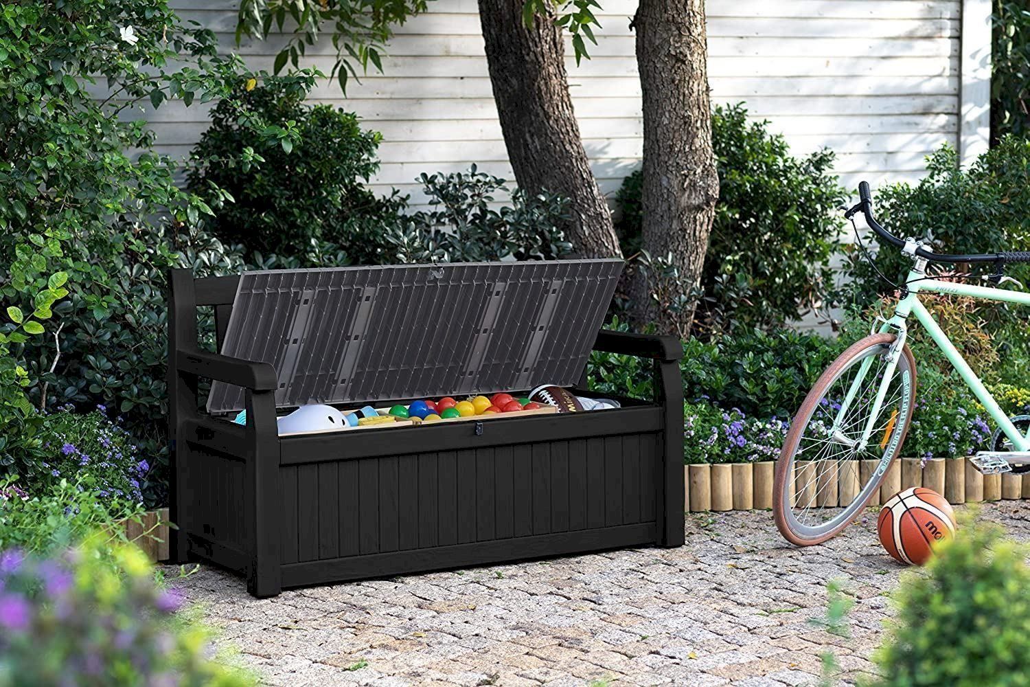 Panchine: Keter GARDEN BENCH Eden Gartenbank – Nuovo e nell'imballaggio originale da Bottighofen venduto da zaap 2