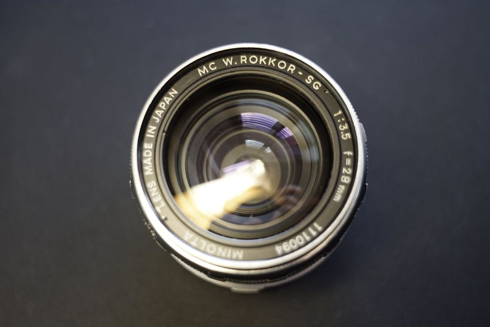 Minolta MC W.Rokkor-SG 28mm f3.5 (Gebraucht) in Steinhausen für CHF 58 ...