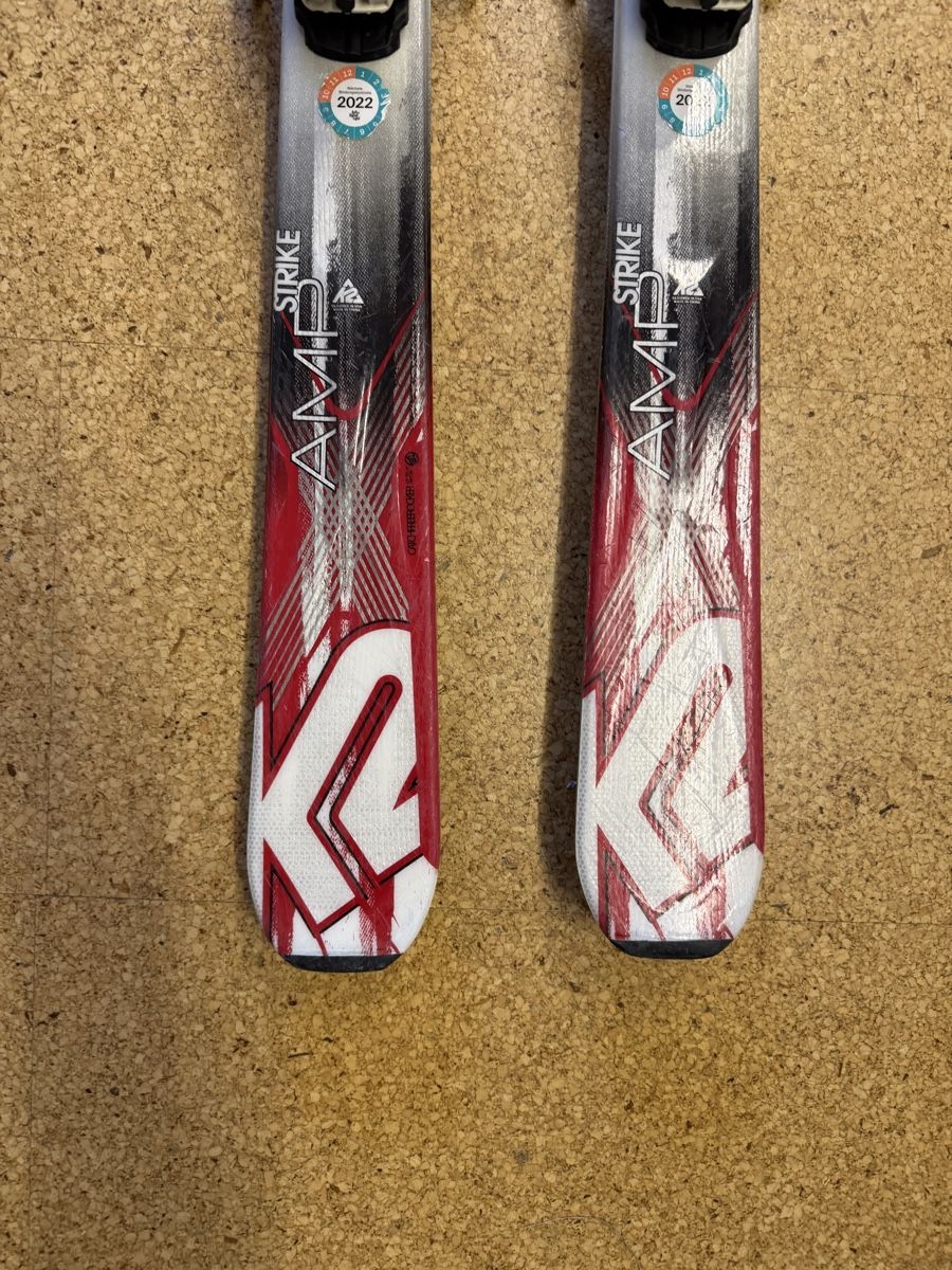 K2 Sci: K2 AMP Strike 167cm Ski mit Marker Bindung – Usato da Gurmels venduto da SwissShop21 3