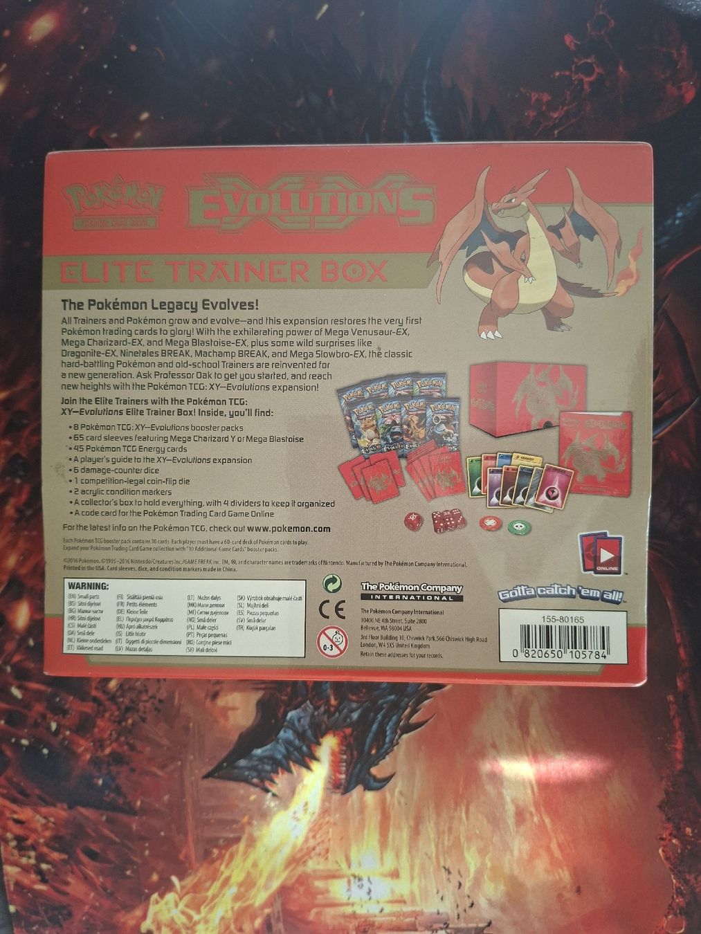 Pokémon Carte collezionabili: Pokemon Charizard XY Etb – Nuovo e nell'imballaggio originale da Wittenbach venduto da and_9f2c 3