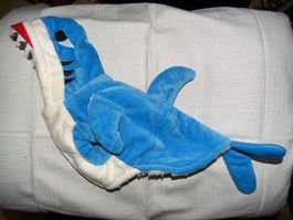 Hundemantel Haifisch, Gr, S/22cm, NEU %