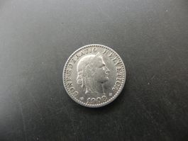 Schweiz 20 Rappen 1908 B
