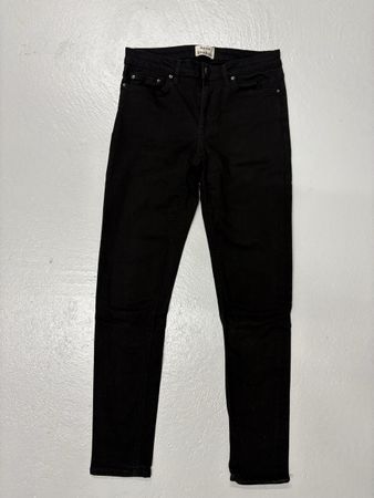Acne Studios Skin 5 Black Jeans Gr. 28/32 schwarz Baumwolle