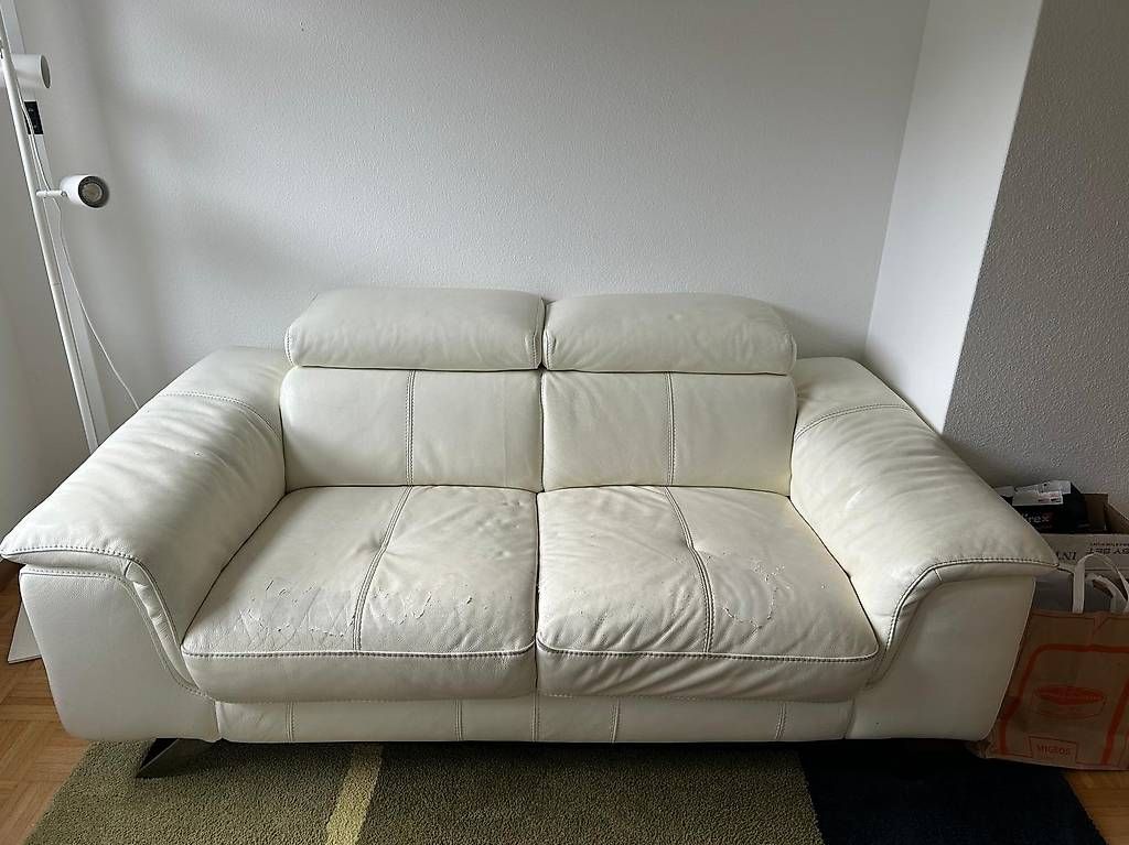 Sofas: Canapé Cuir – D'occasion à Lausanne par jribi 1
