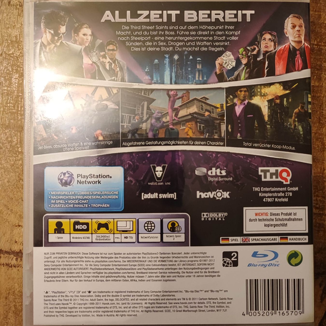 Sony Giochi: Saints Row The Third (PS3) – Usato da Dübendorf venduto da kb86_MOVIE 1