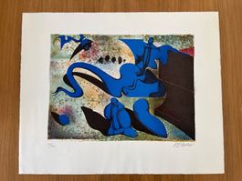 Druck von R. Bugnon / nummeriert und signiert