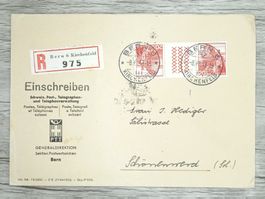 TR82 Enveloppe + Timbre Suisse 1943