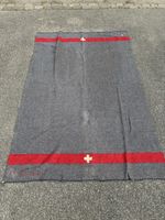 Original Schweizer Armeedecke, Wolldecke, Top Zustand!