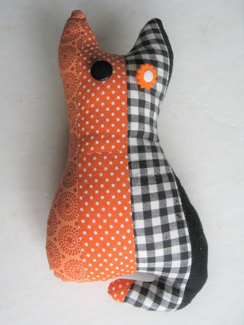 Cuscini: Nadelkissen Katze, Patchwork Handarbeit – Nuovo (secondo la descrizione) da Kriens venduto da Kraeutergarten