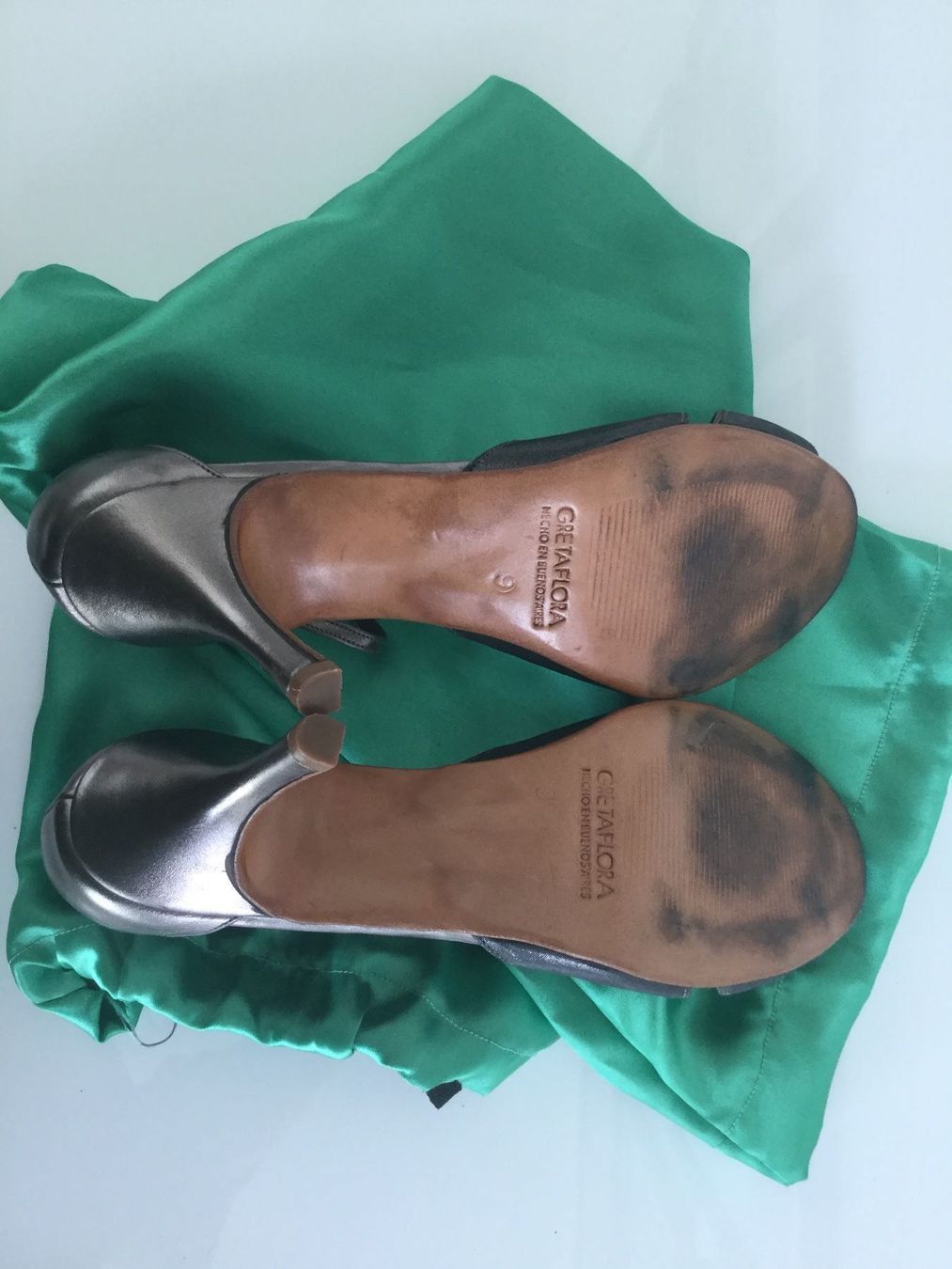 Damenschuhe: Tango Tanzschuhe Gr. 9 „Gretaflora“ – Gebraucht aus Messen von eka_n52w 9