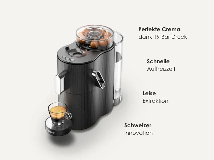 Coffee B Macchine per caffè & Macchine per espresso: CoffeeB Globe Kaffeemaschine – Nuovo e nell'imballaggio originale da Stäfa venduto da leon_puthen 1