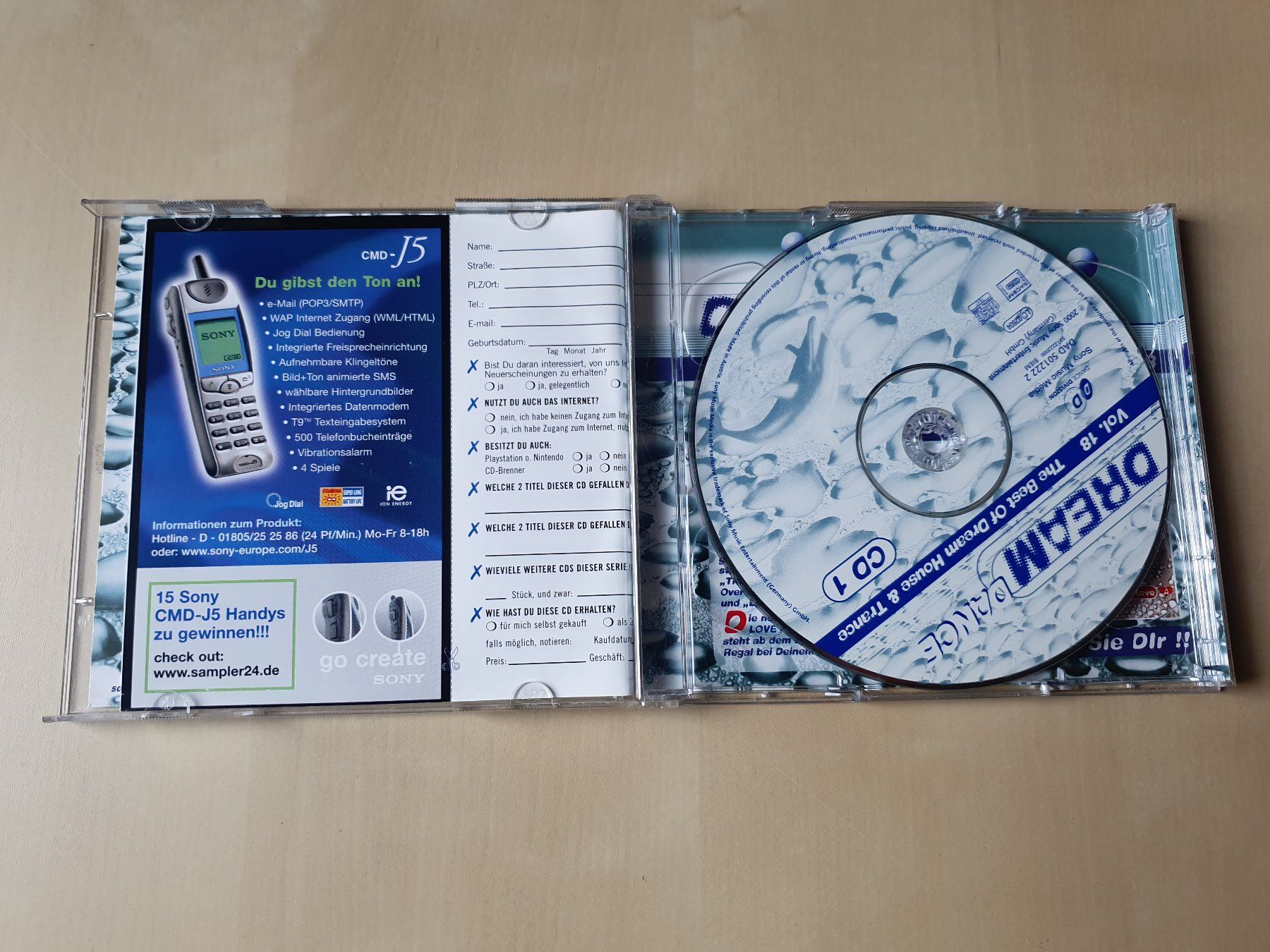 CD: Dream Dance Vol. 18 – Usato da Stansstad venduto da collectorsshop 2