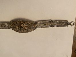 Vintage Silber Armband Filigrane
