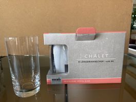 6 Bohemia Chalet Kristallglas Longdrinkgläser 400 ml