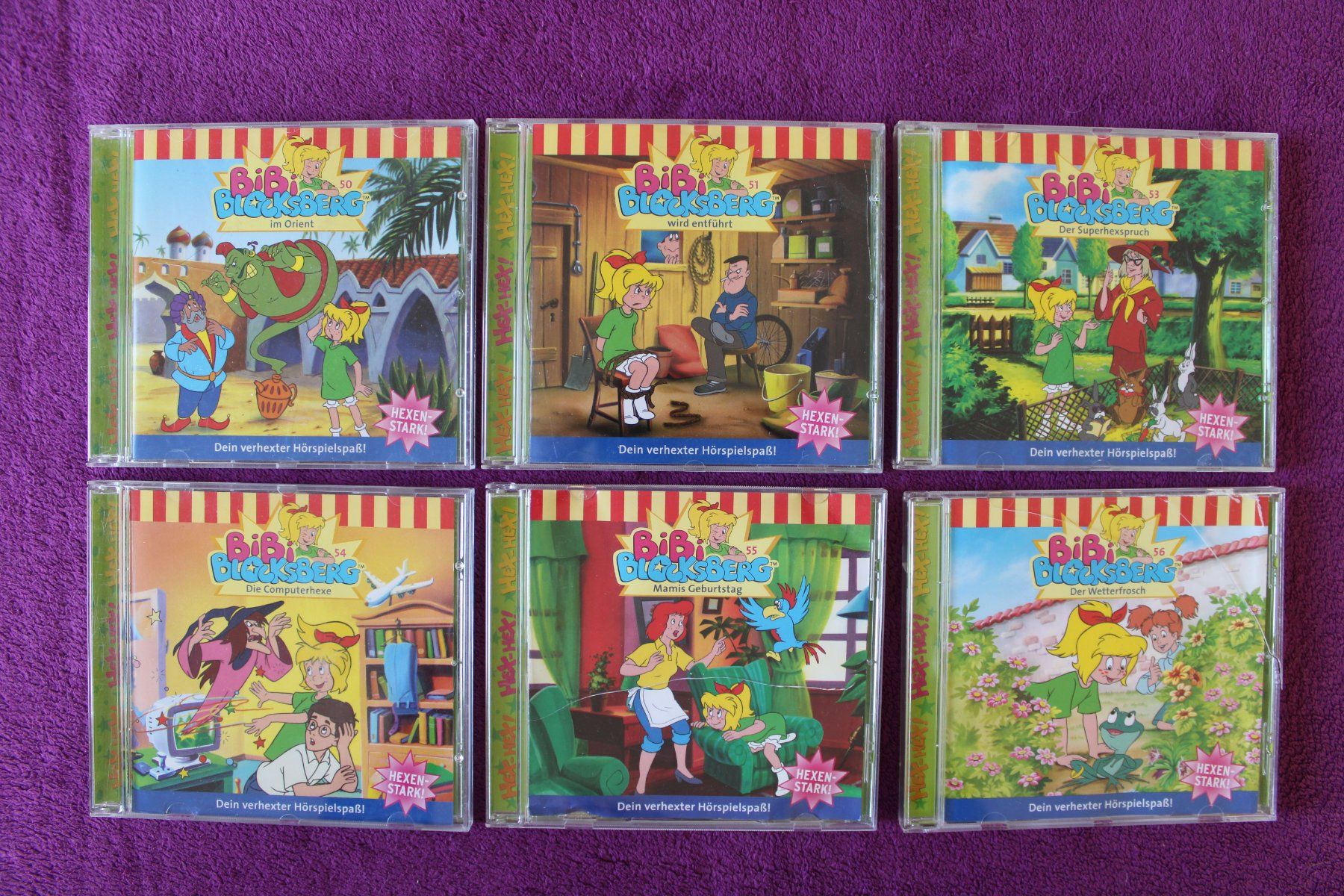 CDs: 6 - Bibi Blocksberg - Hörspiel - CD´s – Gebraucht aus Müllheim Dorf von Seeeule01