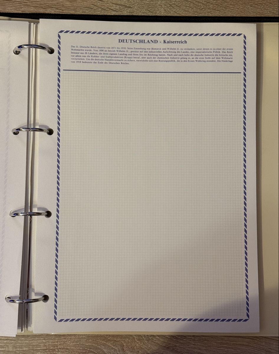 Album: Ordner Briefmarken Sammlung 100+ Länder – Usato da Goldach venduto da igwhitestar 2