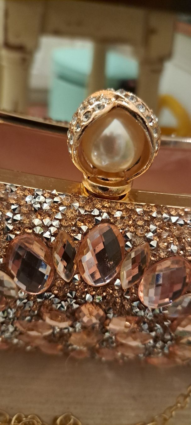 Borse da donna: Champagnerrosa Abendtasche – Nuovo (secondo la descrizione) da Basel venduto da DesireeYaDa 2