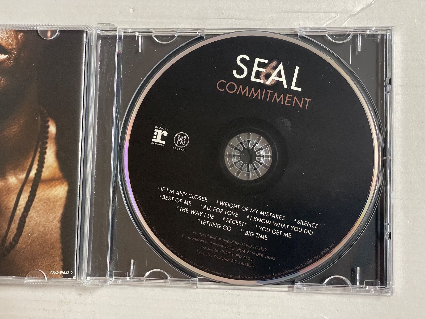 CD: Seal - Commitment CD - Soul Jazz Funk - Top – Usato da Muri b. Bern venduto da AdidasCollector 3