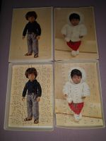 2 X SASHA TRENDON PUPPEN PUZZLE