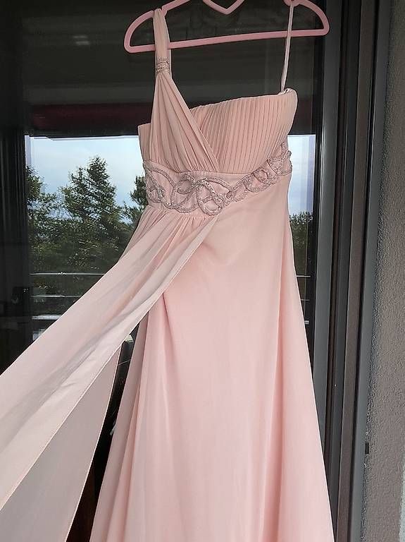 Vestiti: Chiffon Abendkleid Gr. 38 – Usato da Basel venduto da nur_rly7