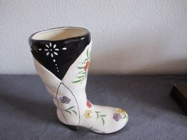 Stiefel-Vase sehr dekorativ