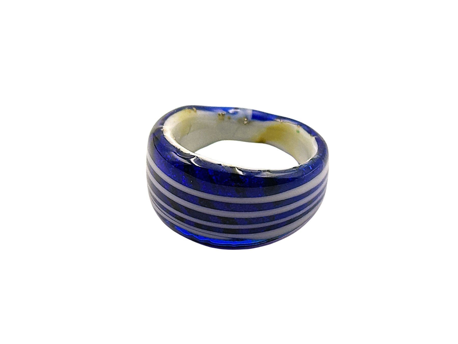 Murano Anelli: Ring Murano Glas G 55 Breite 11mm – Nuovo e nell'imballaggio originale da Oberkulm venduto da Murano-Schmuck 1