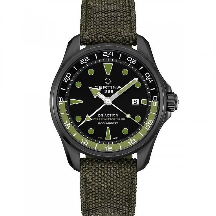 Certina Orologi: Certina DS Action GMT Powermatic 80 – Usato da St. Gallen venduto da Deki35 3