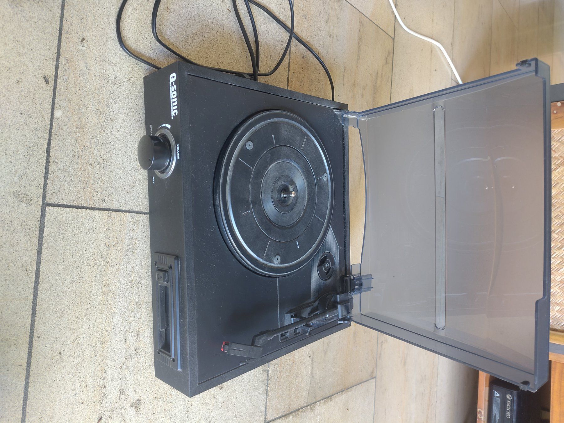 Giradischi: Q-Sonic Plattenspieler für Computer – Usato da Rütihof venduto da MiaFantasia