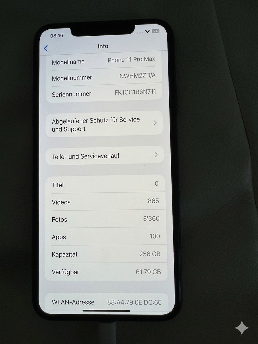 Apple Telefoni cellulari / Smartphones: iPhone 11 Pro Max 256GB – Usato da Dottikon venduto da sas_k7hw 3