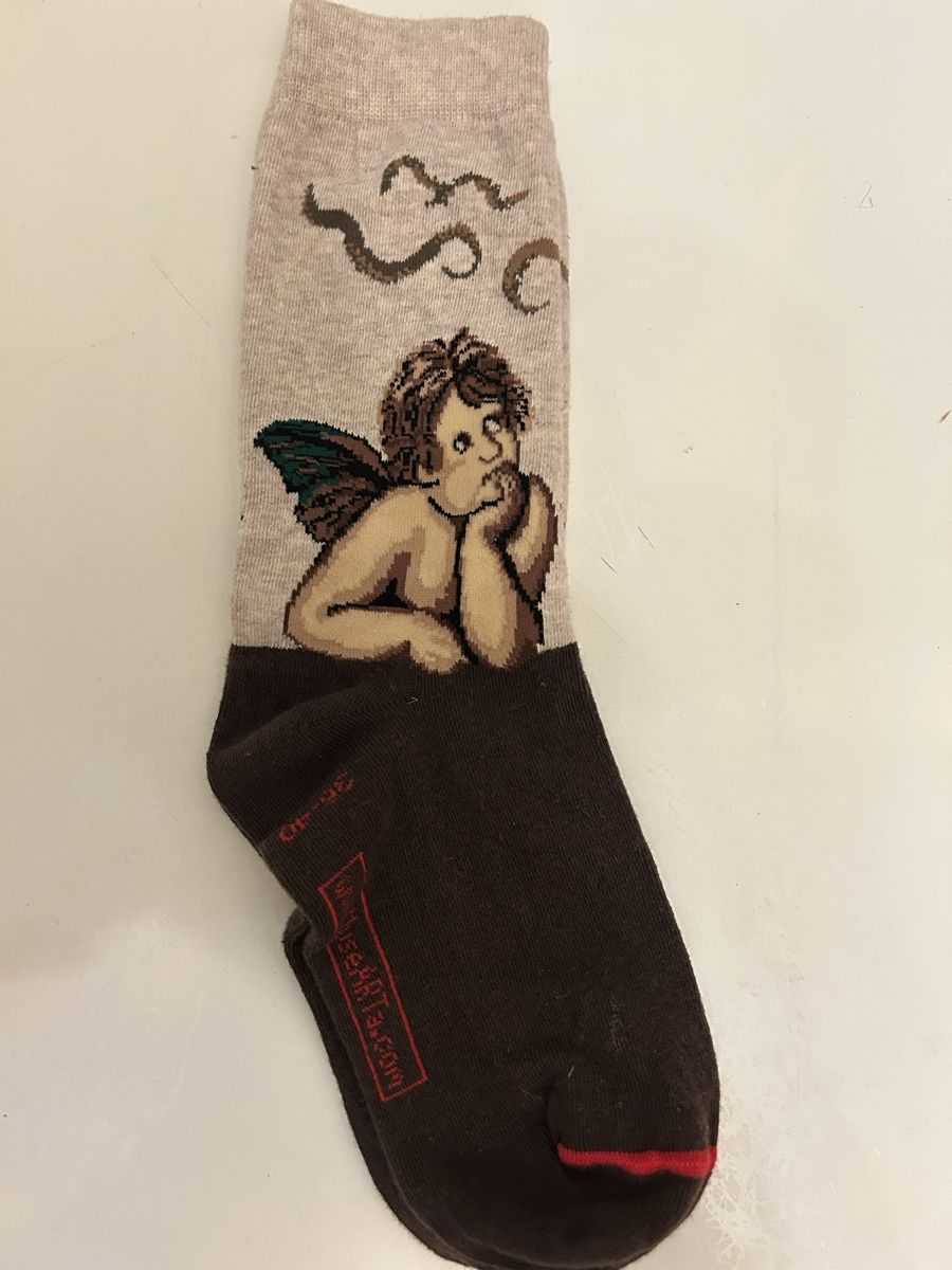 Socken: Einmalige Engel Socken on size  – Neu (gemäss Beschreibung) aus allschwil von basel5 1