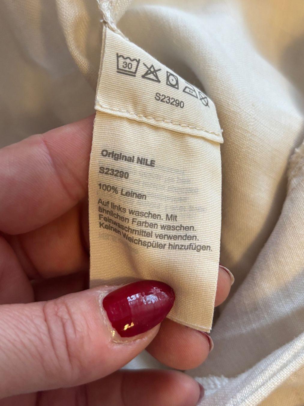 Pantaloni: Nile Culotte 100% Leinen – Usato da St. Margrethen SG venduto da dijanaO 6