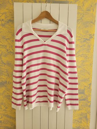 Bonita Pullover, gestreift, Gr. XL, neuwertig