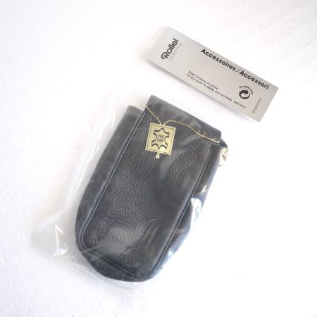 Rollei Etui 10 x 6 x 2,2 cm Leder / cuir / Leather. Germany.