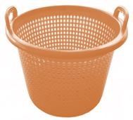 Kunststoffkorb orange, stapelbar