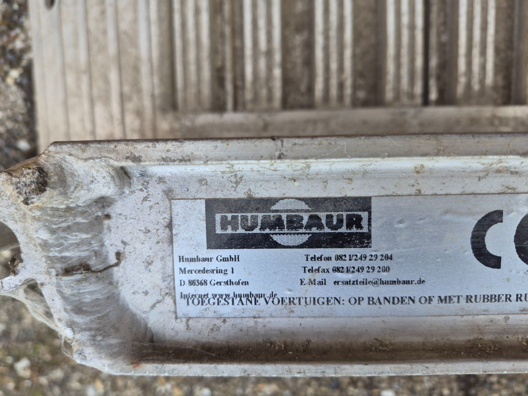 Humbaur Rampe di accesso: HUMBAUR Verladerampe – Usato da Kreuzlingen venduto da Mp10 6