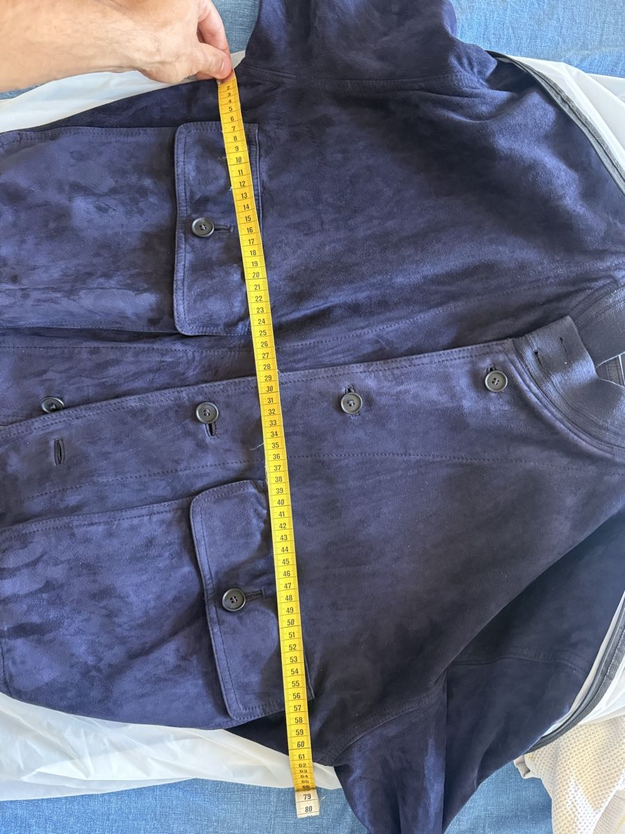 Zegna Jacken: Zegna Suede Jacket Navy – Gebraucht aus Genève von SG_73 3