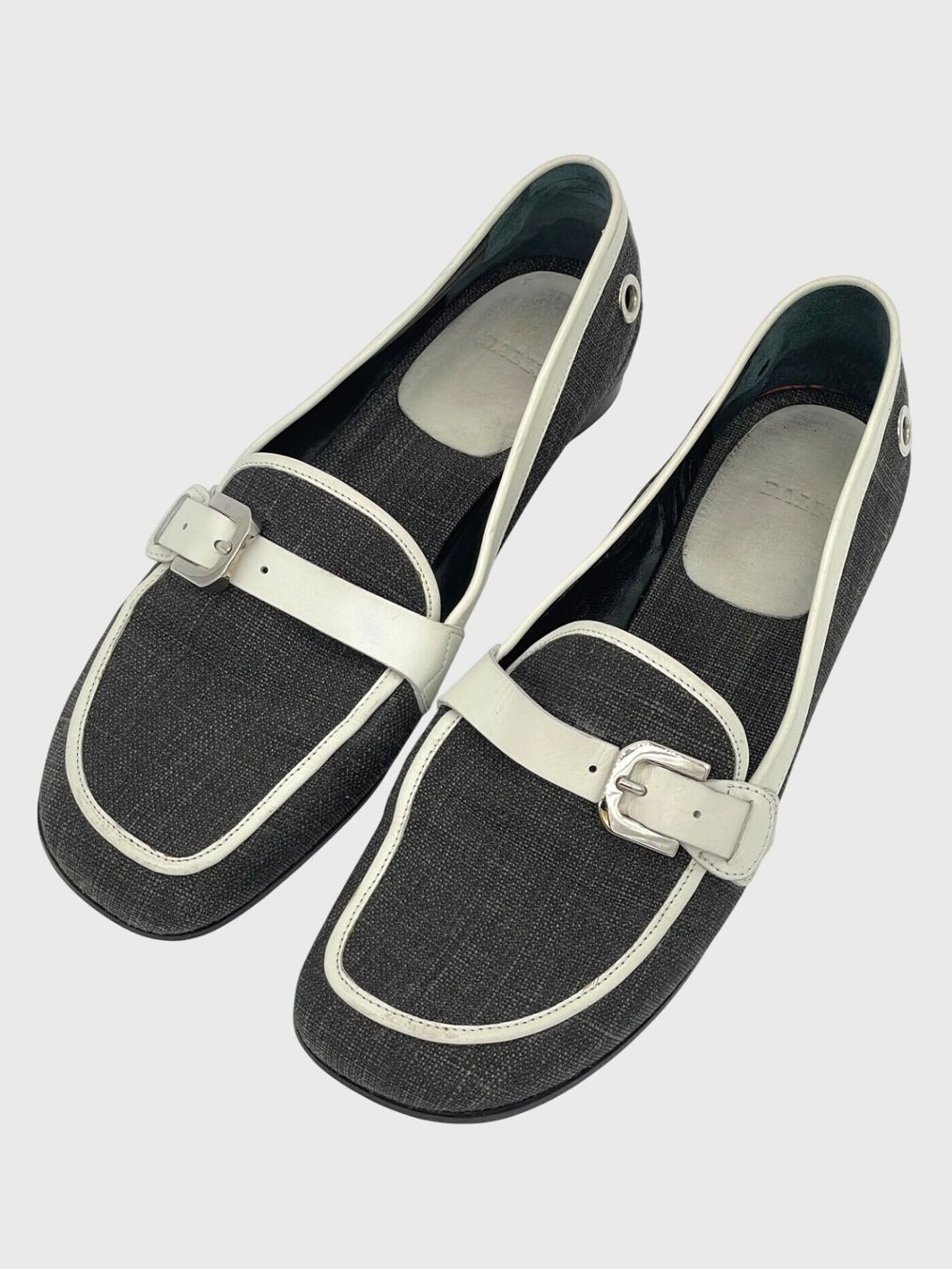 Bally Damenschuhe: Bally Canva Loafer EU 39.5 Grau – Gebraucht aus Zürich von shoe_shop 2
