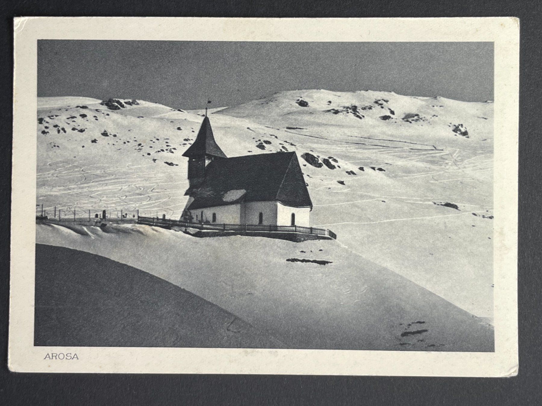 Cartoline postali: Arosa - Kapelle – Usato da Steg VS venduto da _vinci_