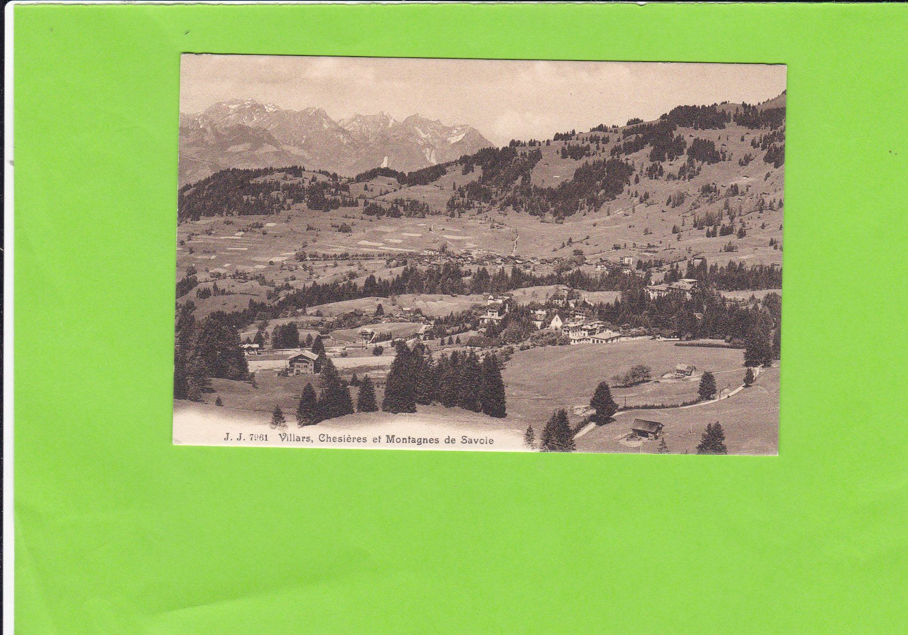Cartoline postali: Villars-Chesières – Usato da St. Peterzell venduto da neckertal
