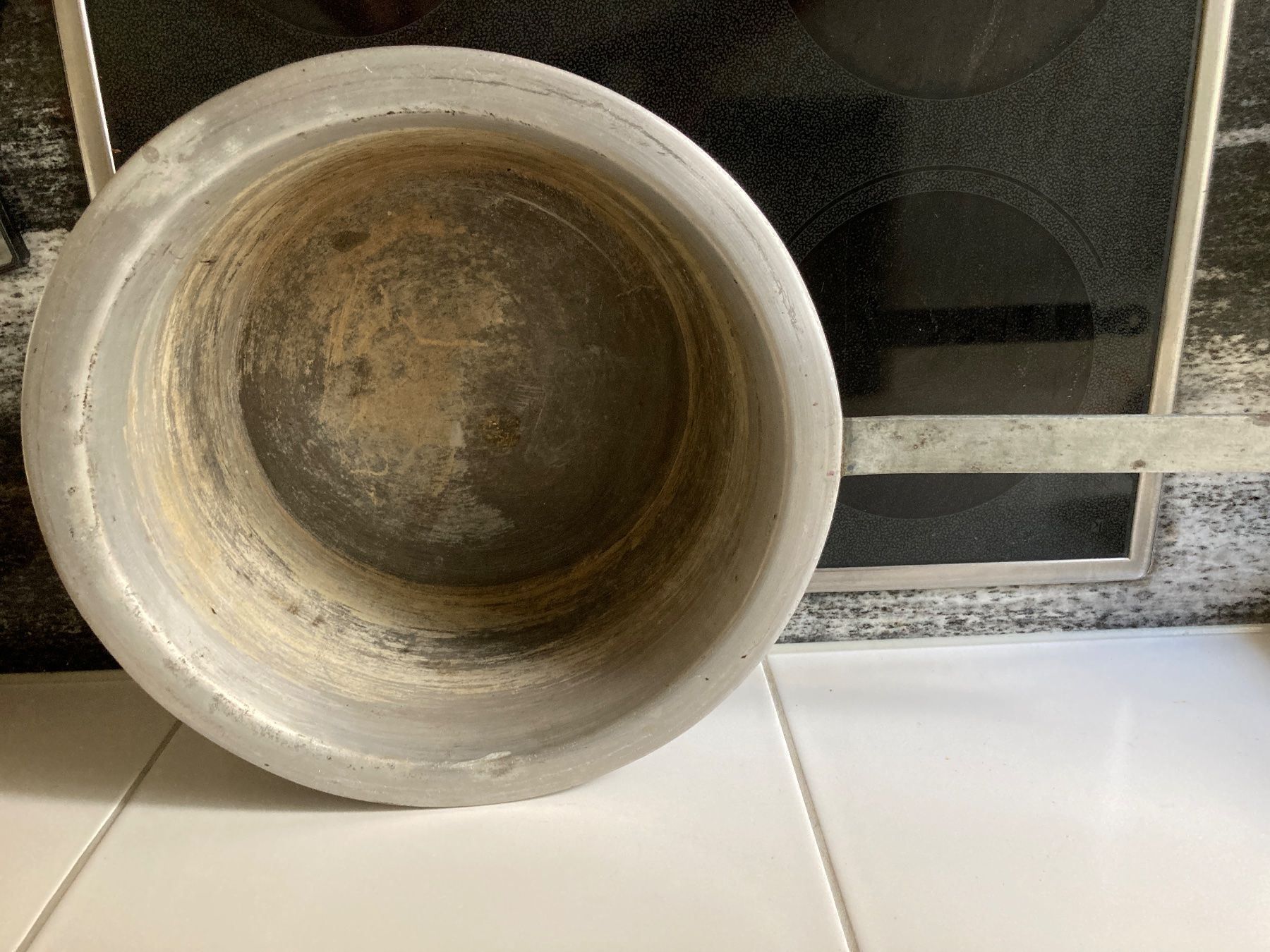 Padelle: Grosse Pfanne für einen Holzofen – Usato da Zürich venduto da Chaeffeler 1