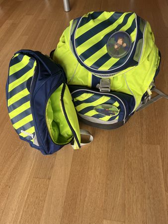 Ergobag Schulrucksack Set mit Zubehör - Top Zustand!