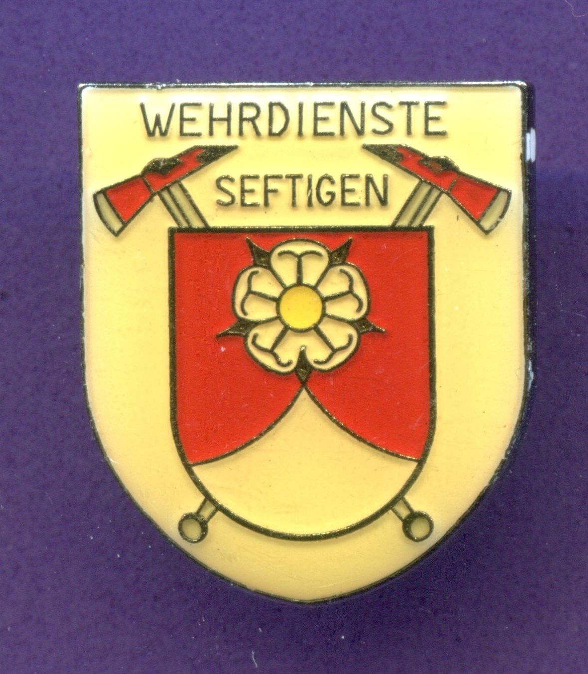 Placchette & Badge: Feuerwehr  SEFTIGEN – Usato da Winterthur venduto da Sammleroase