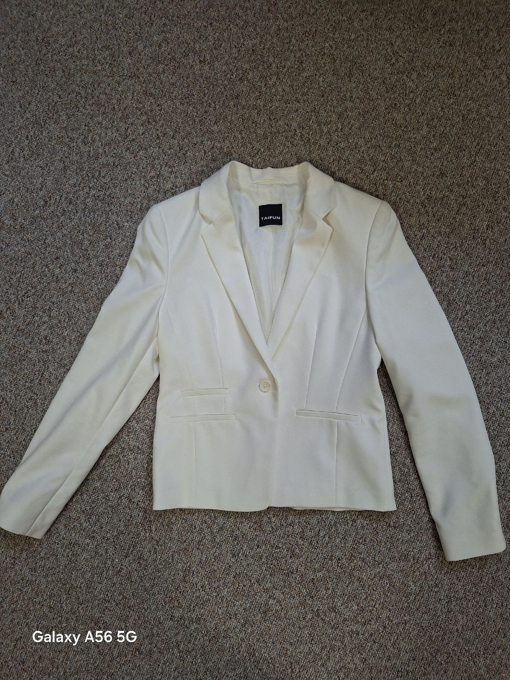 Taifun Jacken: Taifun Blazer weiss klassisch Gr.36 – Gebraucht aus Dübendorf von kayah33