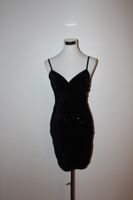 Plüsch Pajetten Kleid Neu. Gr.XS