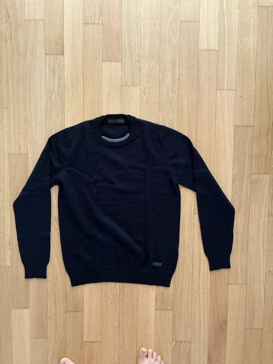 Trussardi maglione Uomo Invernale Blu Scuro (Nuovo (secondo la