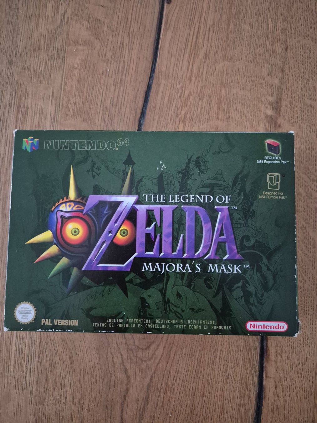 Nintendo Giochi: Zelda Majoras Mask / OVP / N64 – Usato da Pratteln venduto da RETRO1989